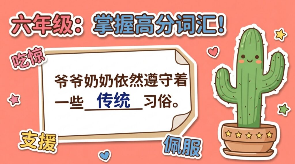 掌握课文 词语填充